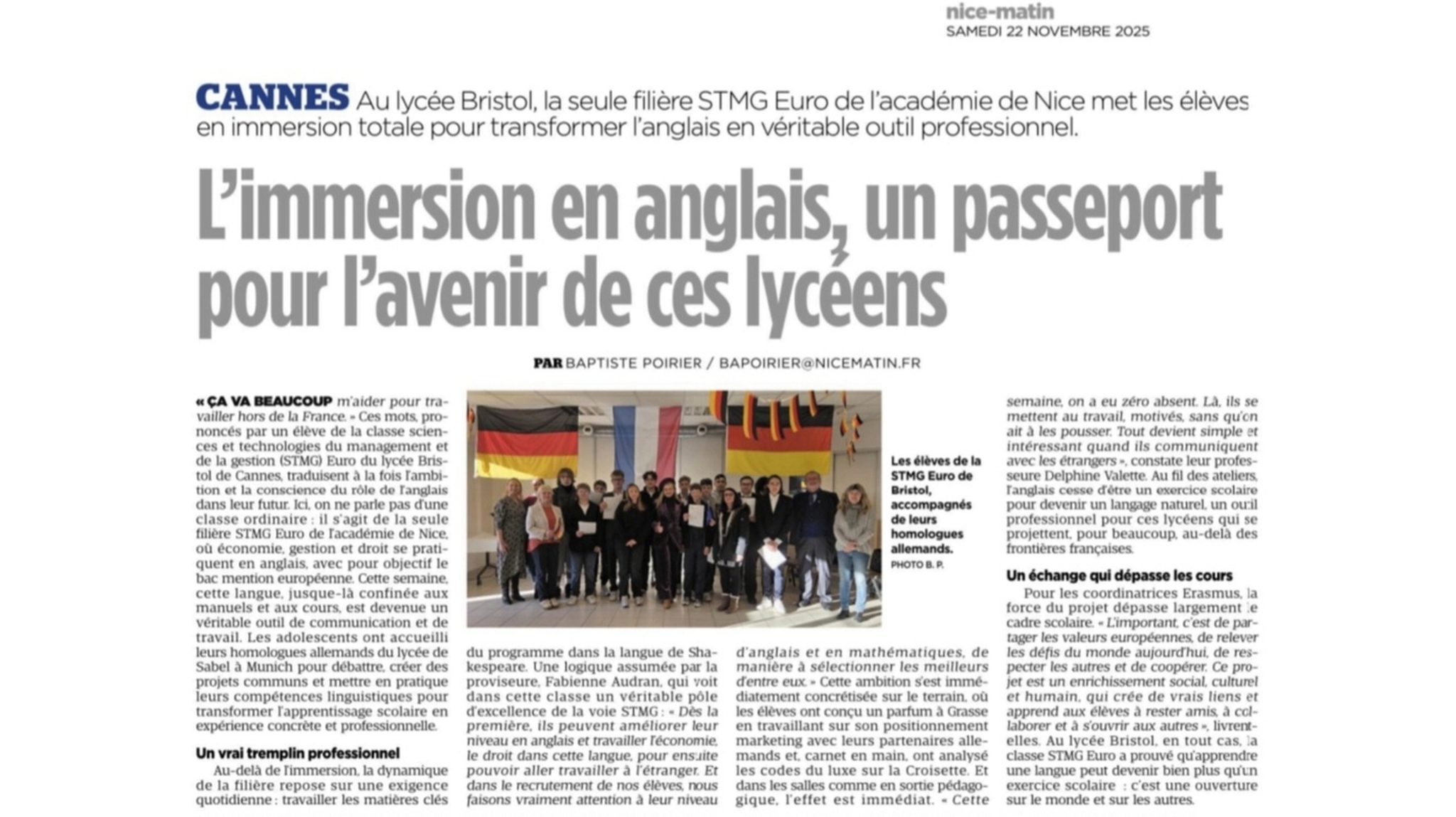 échanges interculturels